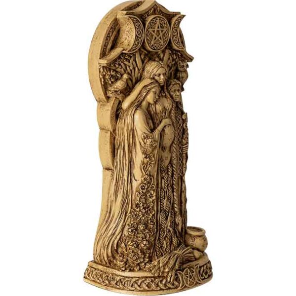 Celtic Triple Goddess Statue