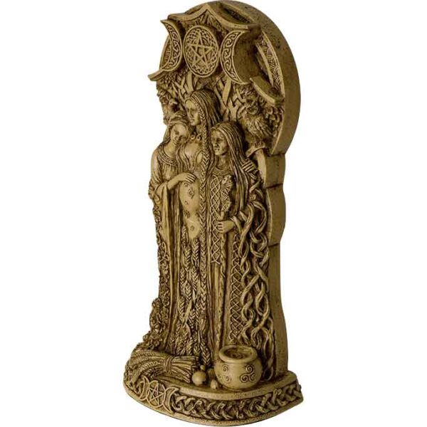 Celtic Triple Goddess Statue