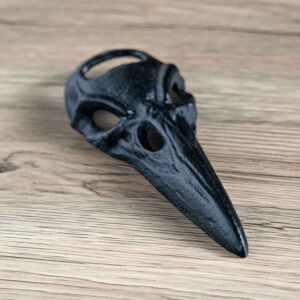 Black Raven Skull Bottle Opener