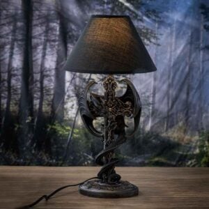 Black Dragon Lamp