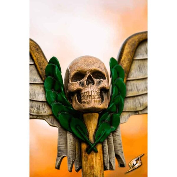 LARP Battle Standard - Winged Skull Top