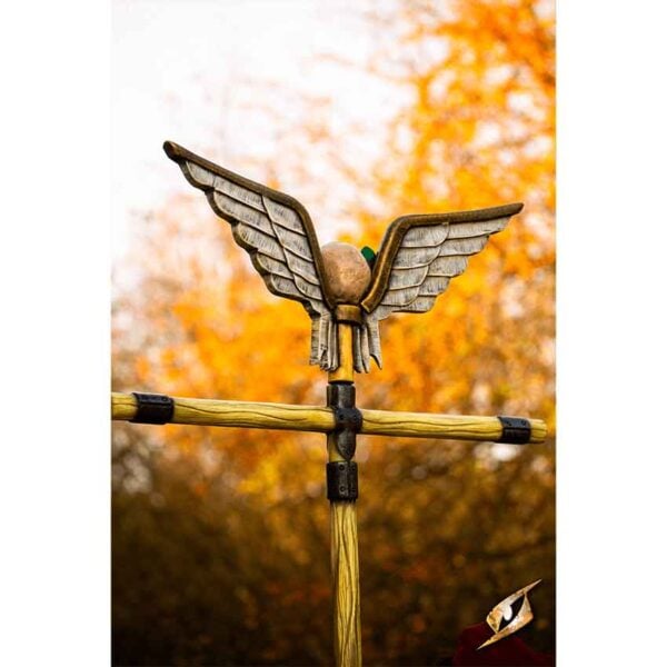 LARP Battle Standard - Winged Skull Top