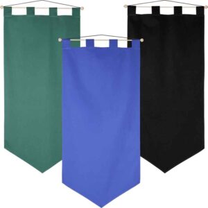 Plain Pointed Medieval Banner - Large