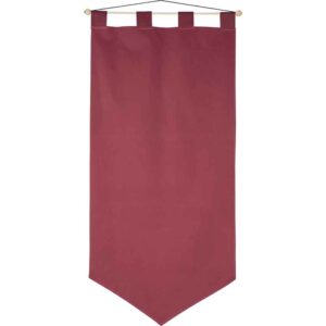 Plain Pointed Medieval Banner - Large