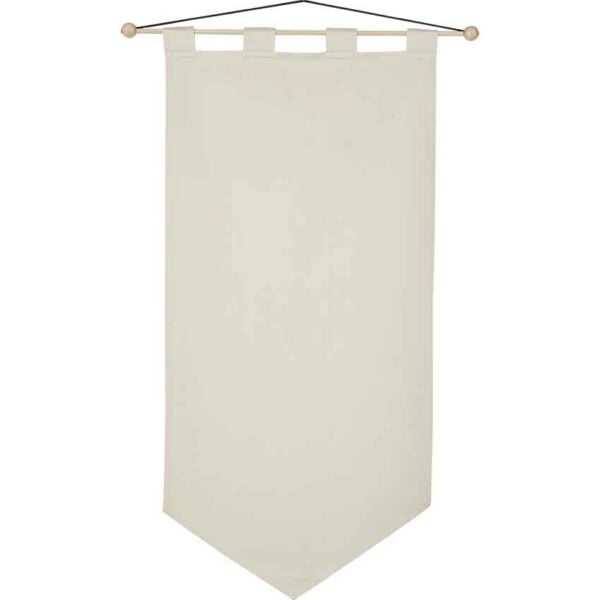 Plain Pointed Medieval Banner - Medium