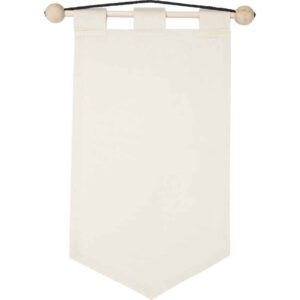 Plain Pointed Medieval Banner - Small