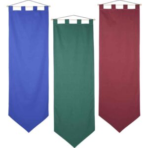 Plain Pointed Medieval Banner - X-Large