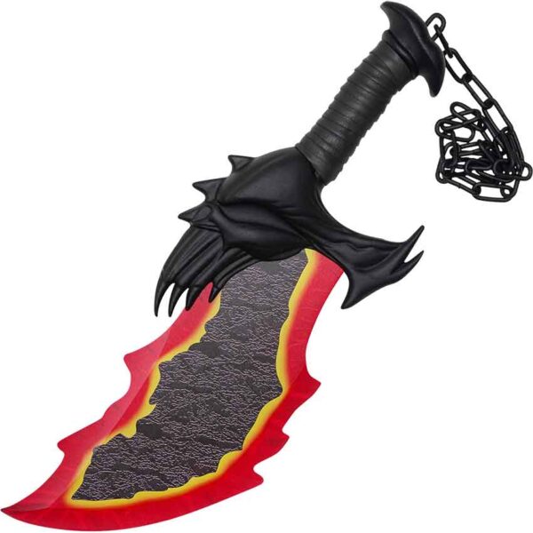 Burning Chained Blades of Chaos