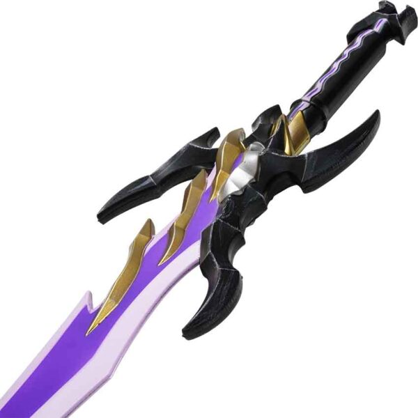Purple Dragon Fang Foam Dagger