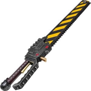 Death Angel's Striped Foam Chain Sword