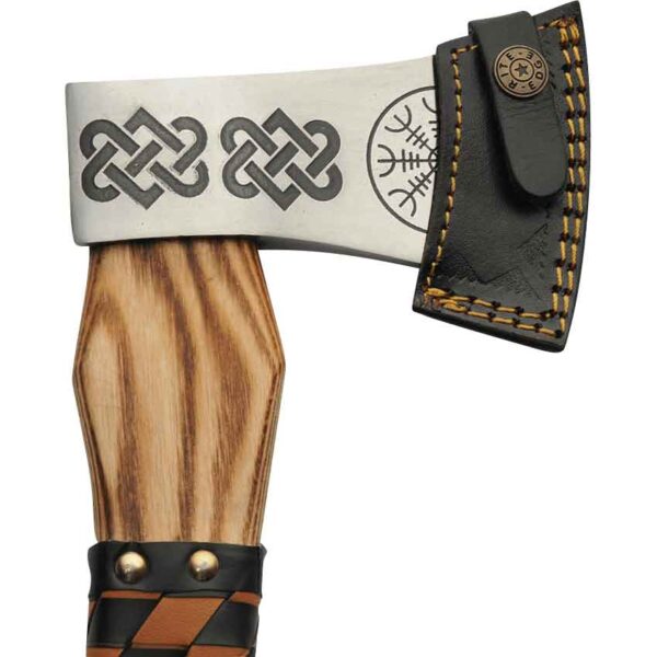 Helm of Awe Viking Throwing Axe