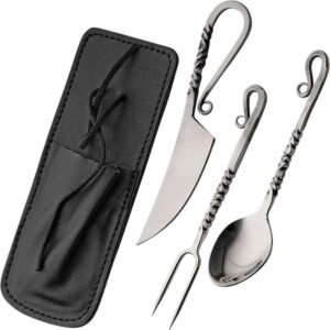 Twisted Handle Medieval Feasting Set