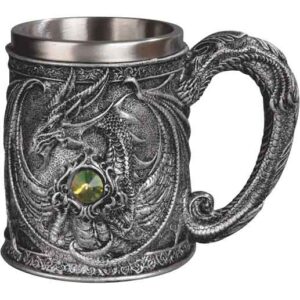 Emerald Dragon Heart Mug