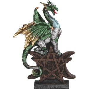 Dragon on Triple Moon Statue