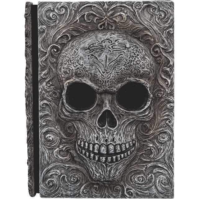 Baroque Skull Trinket Box