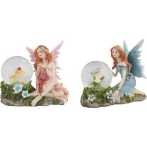 Mushroom Fairy Snow Globe Set
