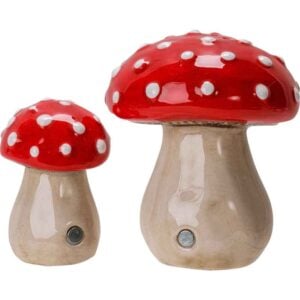 Toadstool Mushrooms Salt and Pepper Shakers