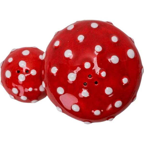 Toadstool Mushrooms Salt and Pepper Shakers