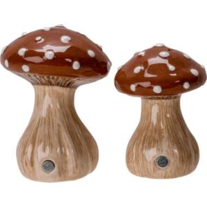 Mushroom Salt and Pepper Shakers