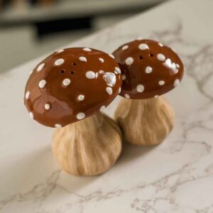 Mushroom Salt and Pepper Shakers