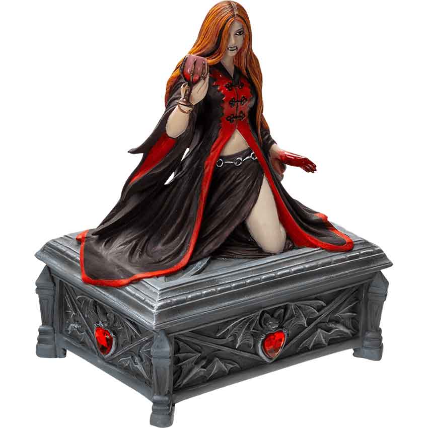 Blood Moon Vampire Trinket Box