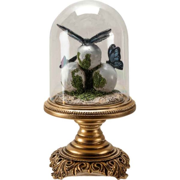 Butterflies on Skulls Statue