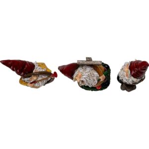 Naughty Gnome Statue Set