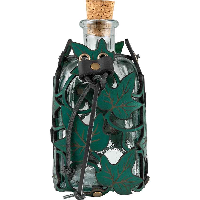 Ivy Leaf Square Bottle