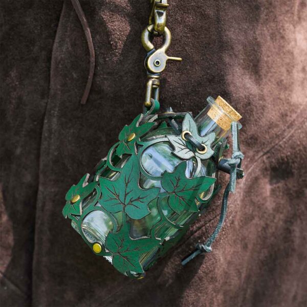 Ivy Leaf Square Bottle
