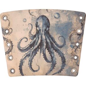Blue Kraken Wrist Bracers