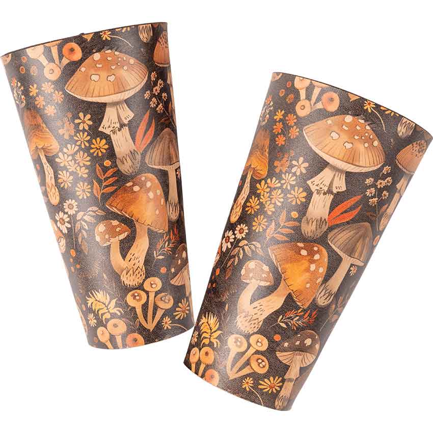Wild Mushroom Wrist Bracers