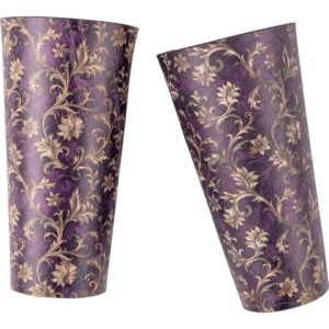 Purple Flourish Wrist Bracers