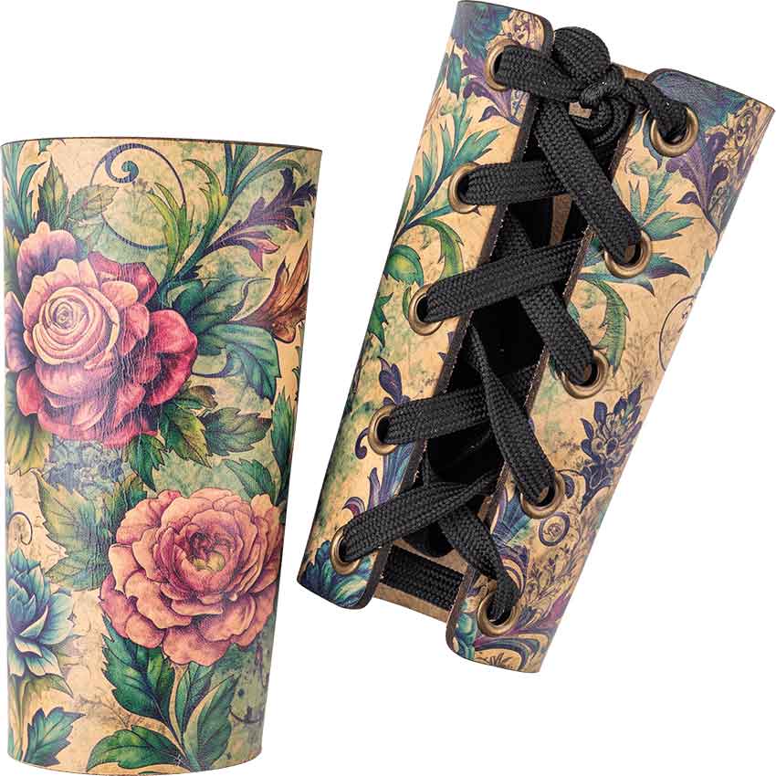 Fairy Garden Wrist Bracers