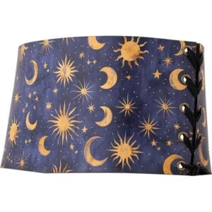Celestial Midnight Snap Front Waist Cincher
