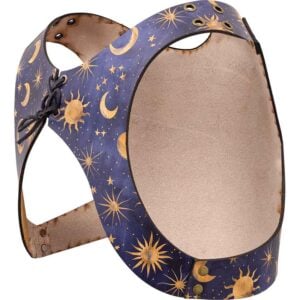 Celestial Midnight Leather Jacket