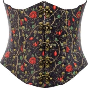 Secret Garden Leather Corset