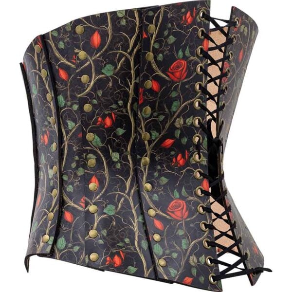 Secret Garden Leather Corset