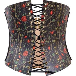Secret Garden Leather Corset