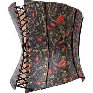 Secret Garden Leather Corset