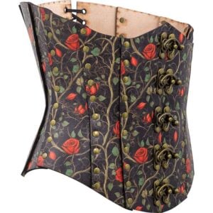 Secret Garden Leather Corset