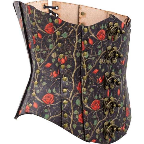 Secret Garden Leather Corset