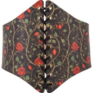 Secret Garden Leather Waist Cincher