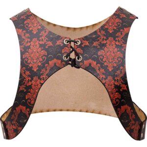 Gothic Damask Leather Jacket