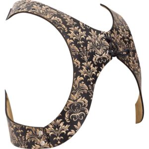 Acanthus Damask Leather Jacket