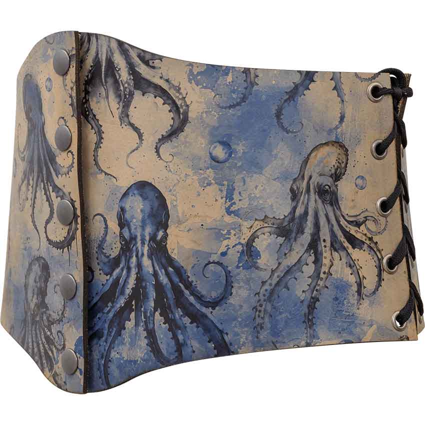 Blue Kraken Snap Front Waist Cincher