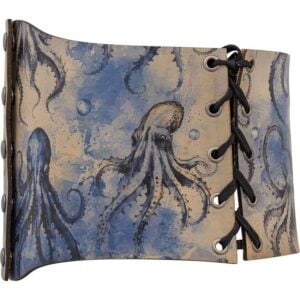 Blue Kraken Snap Front Waist Cincher