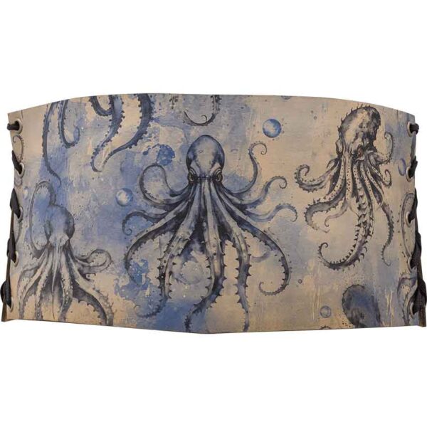 Blue Kraken Snap Front Waist Cincher