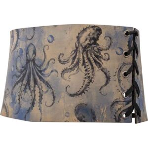 Blue Kraken Snap Front Waist Cincher