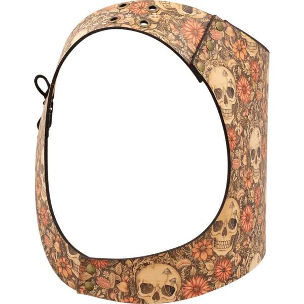 Cottagecore Skull Leather Jacket