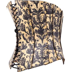 Gothic Entomology Leather Corset